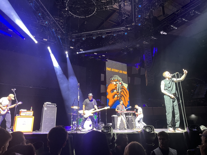 The Story So Far performing on tour